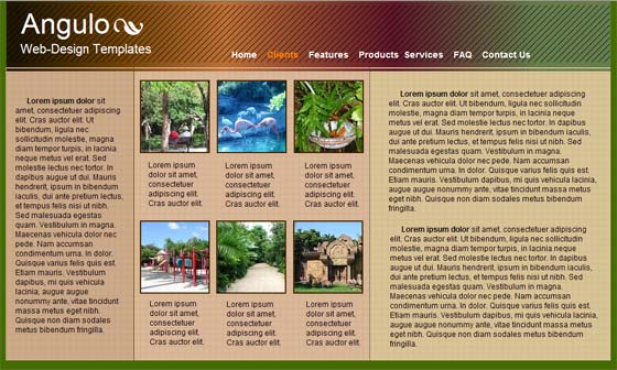 Dark Rainbow Template